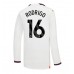 Tanie Strój piłkarski Manchester City Rodri Hernandez #16 Koszulka Wyjazdowej 2023-24 Długie Rękawy